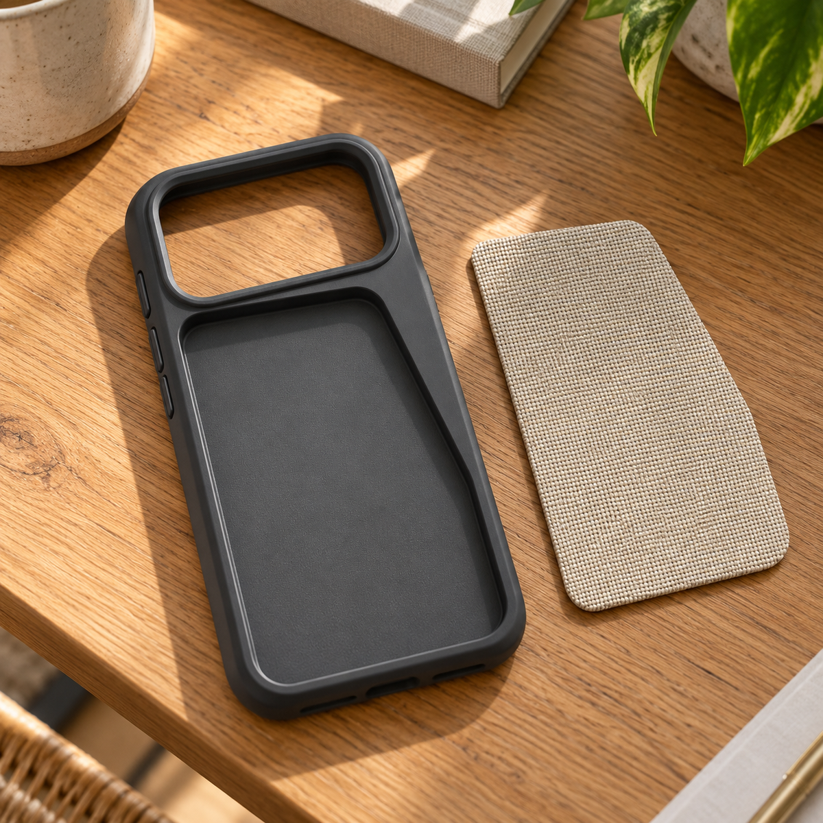 Inset Textile Panel Case for iPhone 18 Pro Max