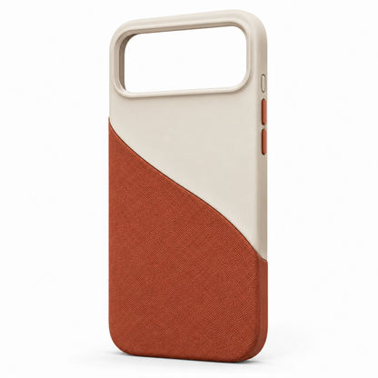 Diagonal Shore Dual Texture Case for iPhone 18 Pro Max