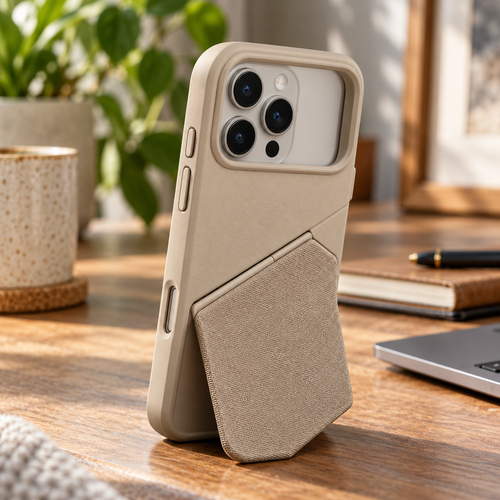 Folded Leaf Stand Case for iPhone 18 Pro Max