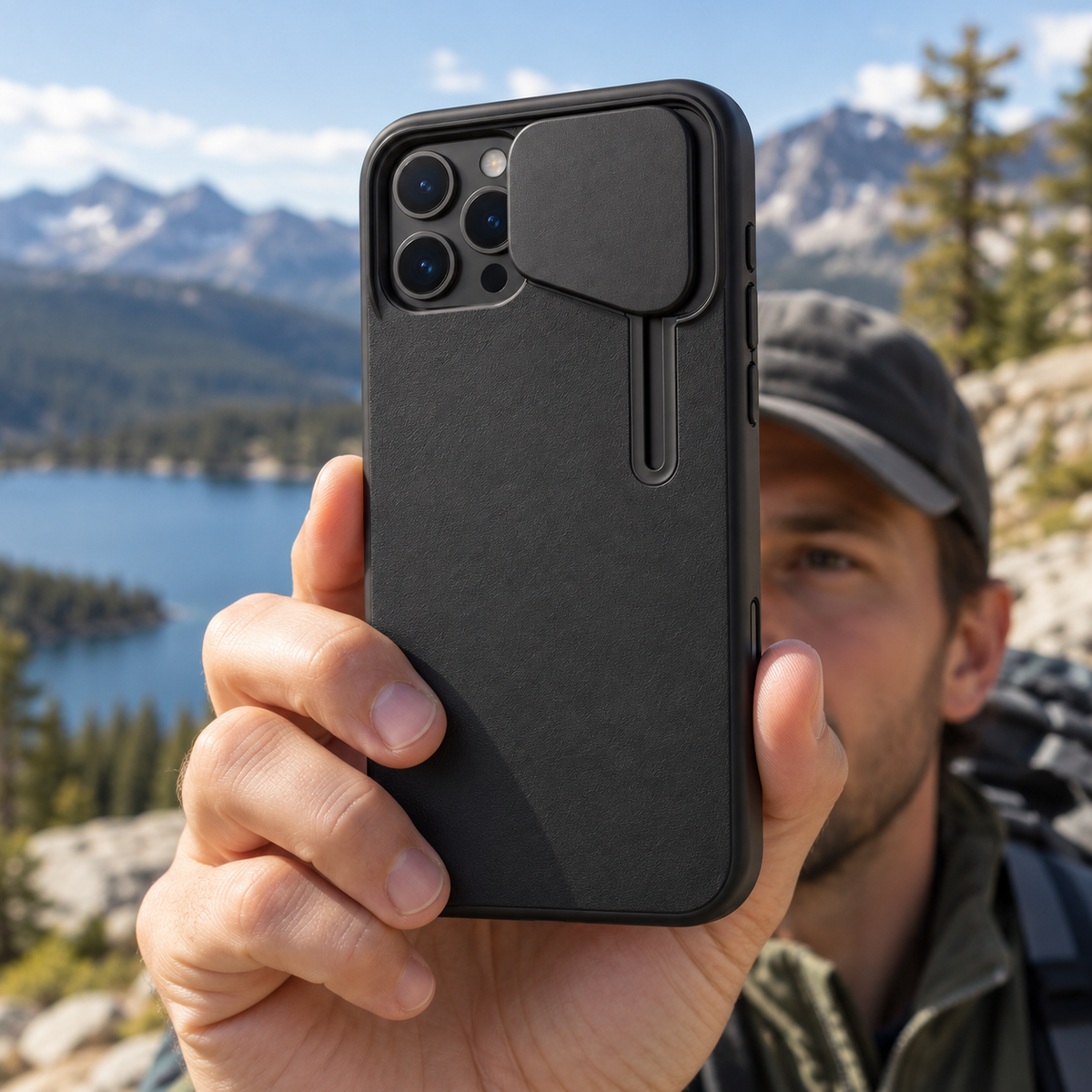 Offset Camera Cover Case for iPhone 18 Pro Max