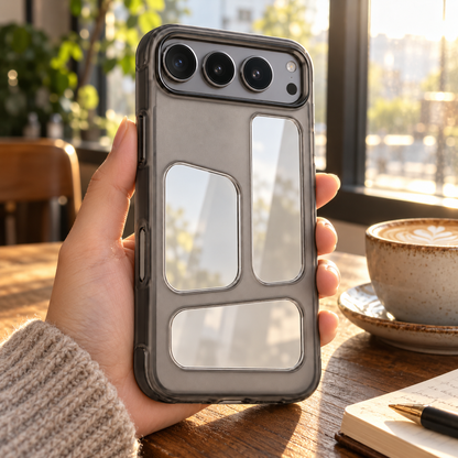 Layered Frost Window Case for iPhone 18 Pro Max