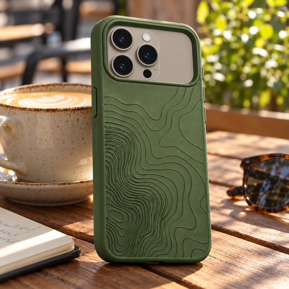 Contour Relief Texture Case for iPhone 18 Pro Max