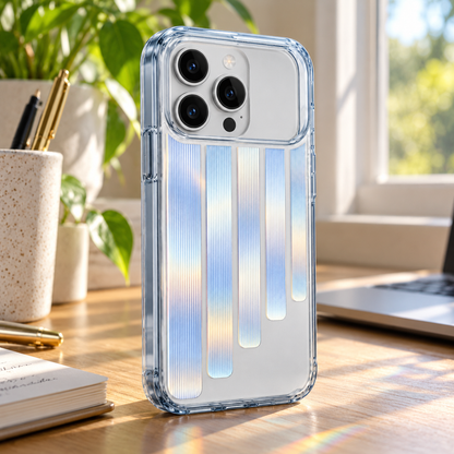 Prismatic Light Panel Case for iPhone 18 Pro Max