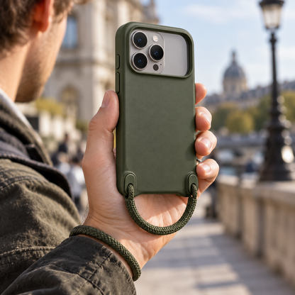 Twin Dock Lanyard Case for iPhone 18 Pro Max