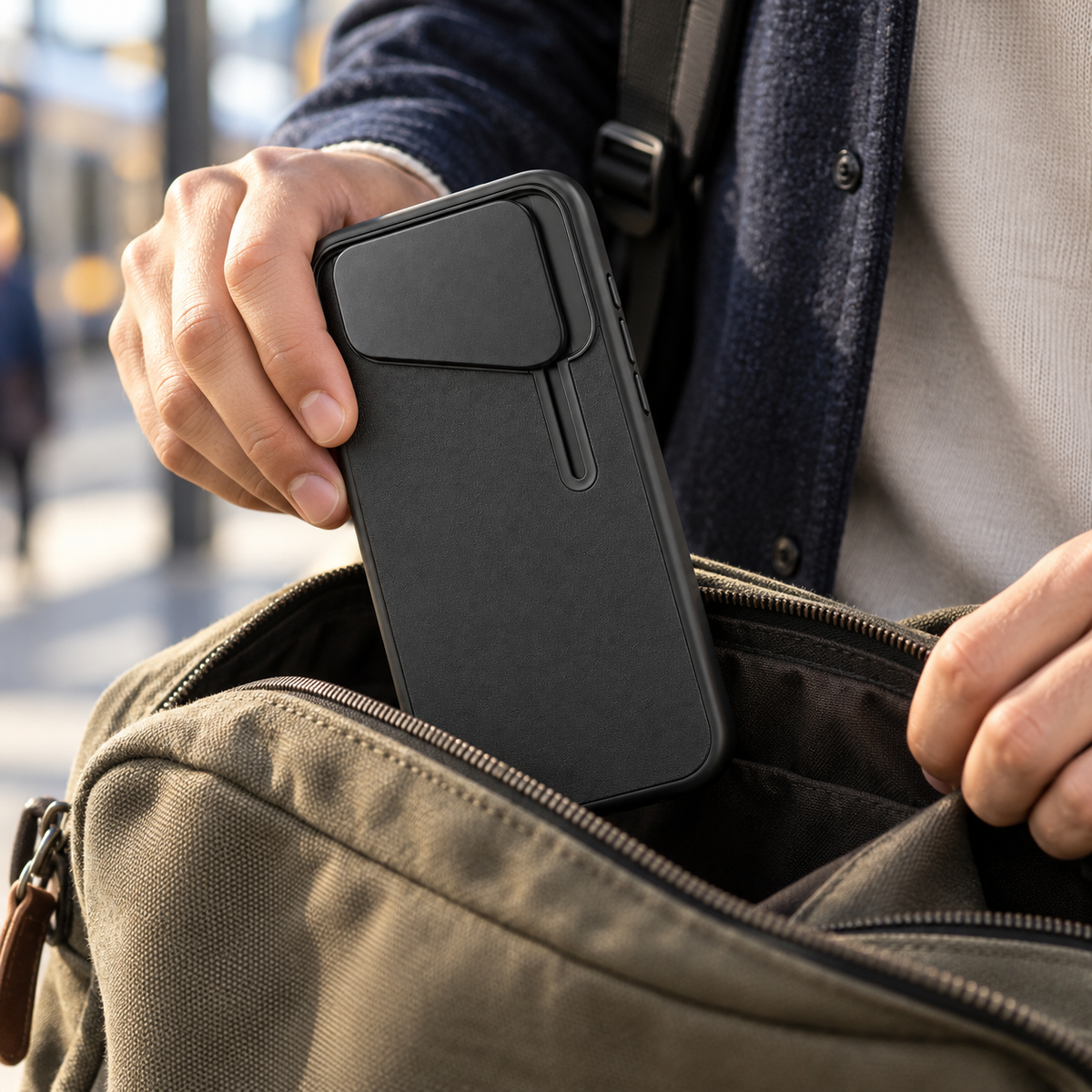 Offset Camera Cover Case for iPhone 18 Pro Max