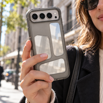 Layered Frost Window Case for iPhone 18 Pro Max