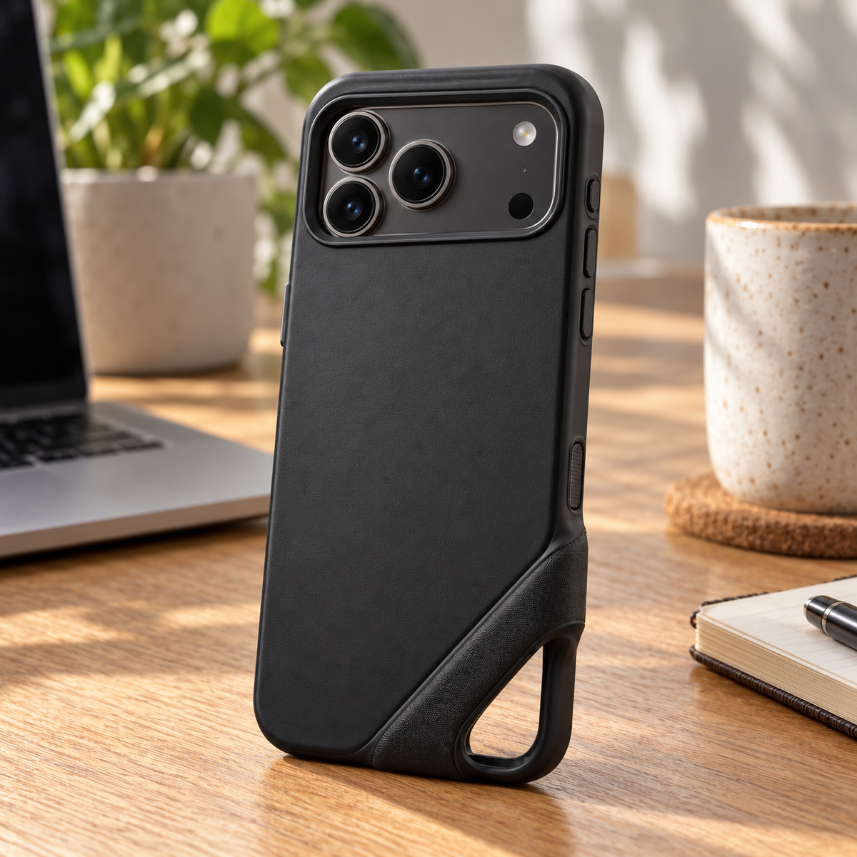 Offset Bridge Grip Case for iPhone 18 Pro Max