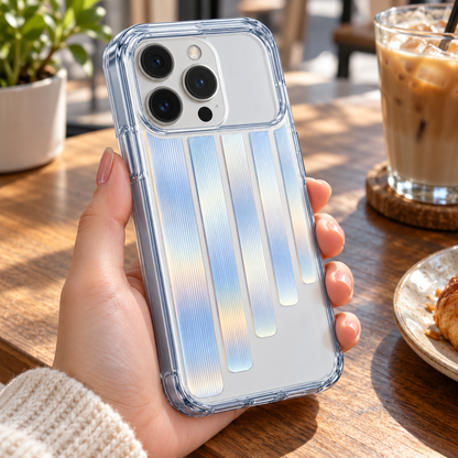 Prismatic Light Panel Case for iPhone 18 Pro Max